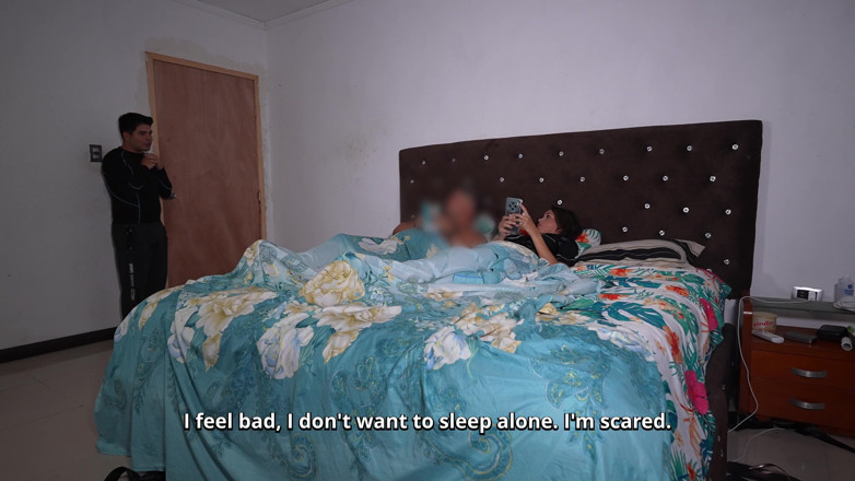 Panty Land: Stepmom's Secret Creampie Comfort in Bed Beside Hubby