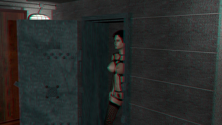 Multimediak: Anaglyph 3D ห้องทรมานเลสเบี้ยน Part 1 (ใช้แว่น 3D เพื่อความเสียวสุดขีด)