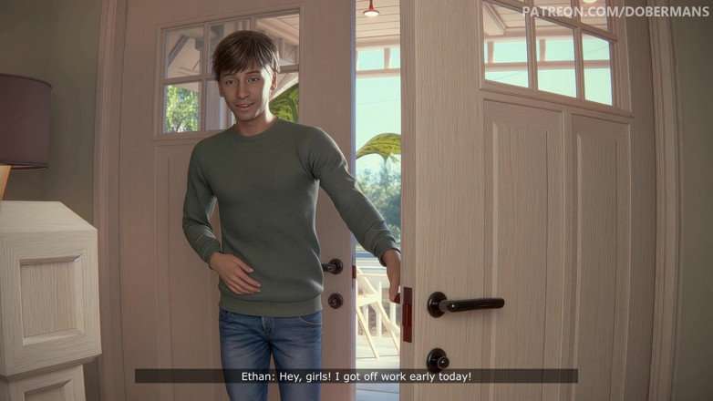 Captain ero gaming: Chloe tenta salvar o trabalho do marido - Dobermans