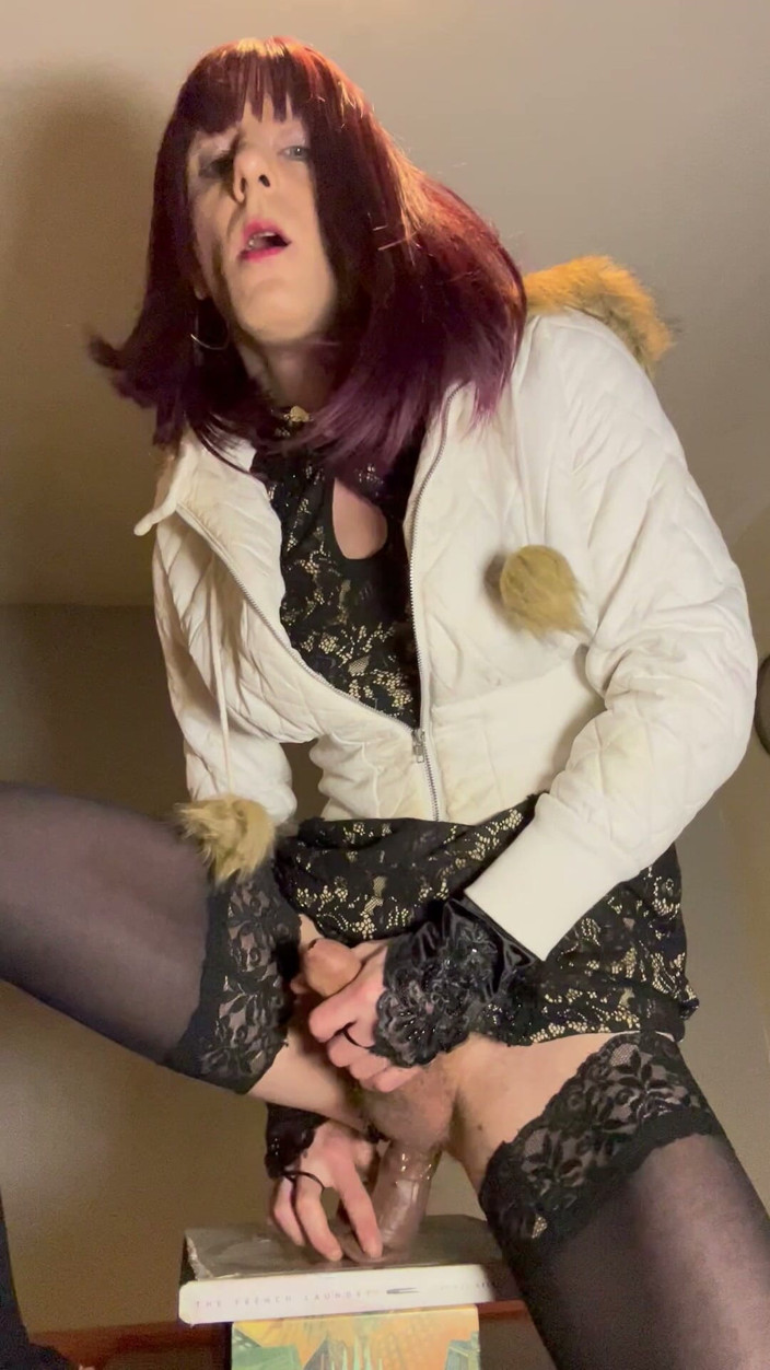 Jessica silk: Jess Jeździ Dildo
