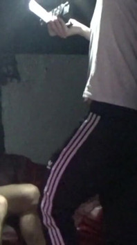 Slut Dfucked Raw in the Dark Room by His Friend