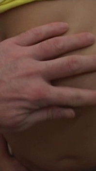 Babe with Natural Big Tits Sucking and Deepthroating My Cock