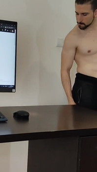 Pussy Humping on My Step Stepbrother Desk After Cumshot Get This New Video! Thank You!