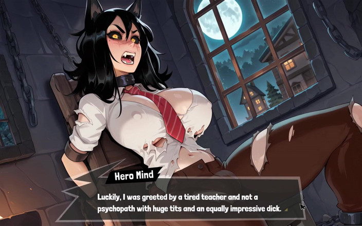 Cum in Futa: Femboy Futa House-spel Hentai Futanari Ep.26 Förvandling av en alfatrans...