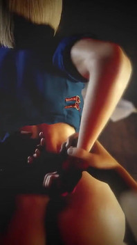 경찰 POV 섹스에 문제가 있는 Cammy | 스트리트 파이터 포르노 패러디