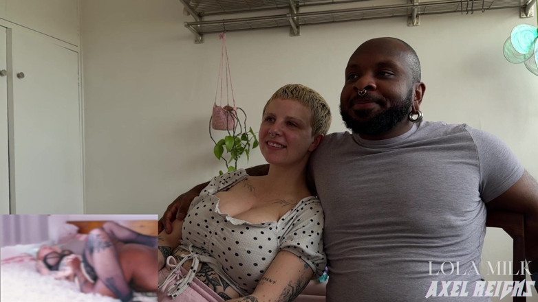 AxelReigns: Watching Our Porn Part 3 - Milk X Axel Reigns