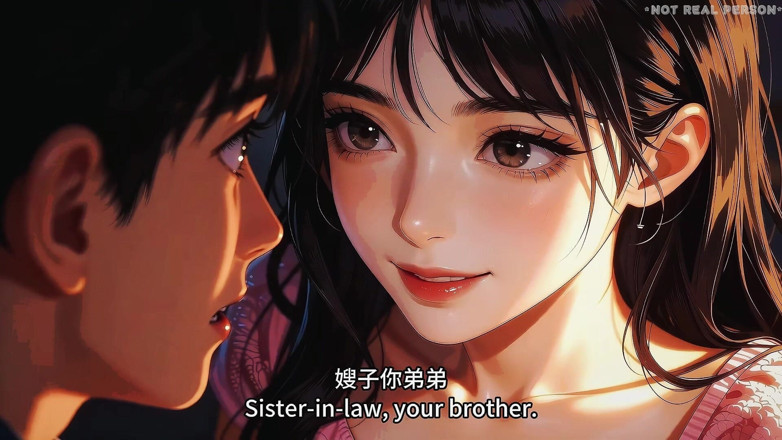 AI-JOE: In Front of My Elder Stepbrother's Prese, My Stepsister-in-law Actually...