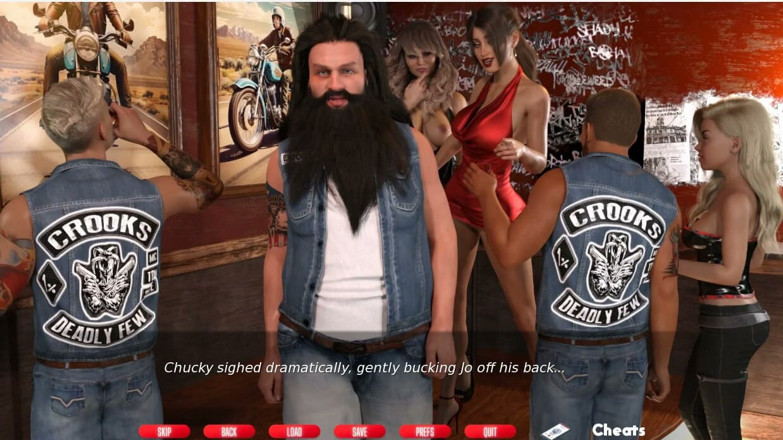 XXX Games Bunk: Naughty Neighbor - Hratelnost - Roleplay - MILF tančí a prstění v mini šatech...