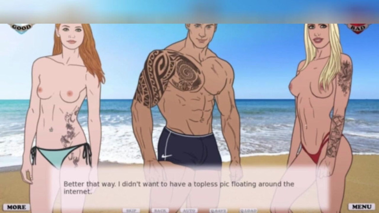 3DXXXTEEN2 Cartoon: Entre un artiste et un alpha. Porno 3D - dessin animé sexe