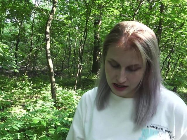 Dirty Girl Littering and Urinating in a Park (MertyXX)