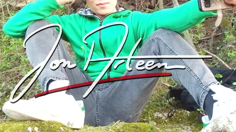 Jon Arteen: Risky Masturbation Outdoors a Man's Voice Caught This Cute Gay...