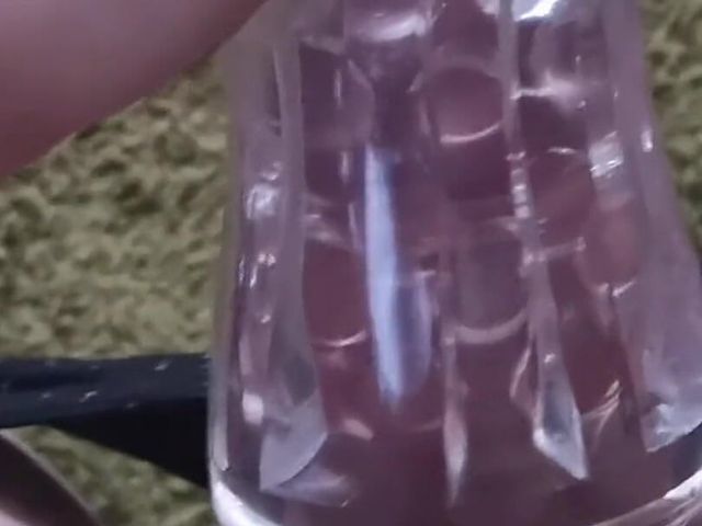 Cum Inside and Pull Out (Silicone fucker)