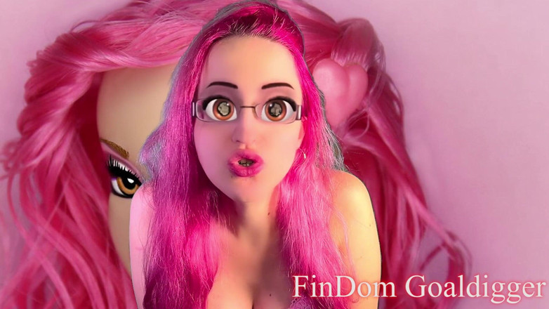 FinDom Goaldigger: Sürtük seks bebeği dönüşümü