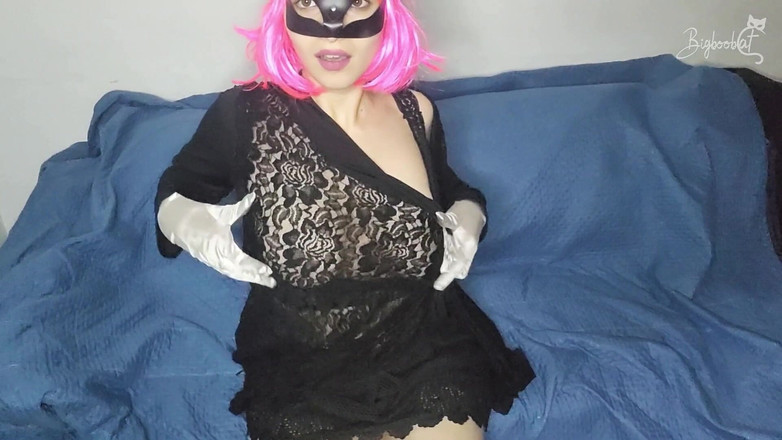 BigBoobCat: Olhe Para Meus Peitos Naturais Saltando Quando Eu Saio