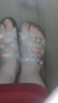 Kasut Birkenstock usang