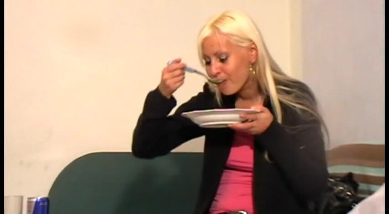 Foot Girls: Feeding him some feet soup