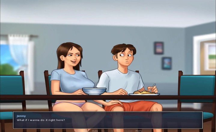 Hentai World: Saga de verano - jarra de galletas Jenny 15