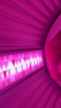 Horny Whilst in the Sunbed