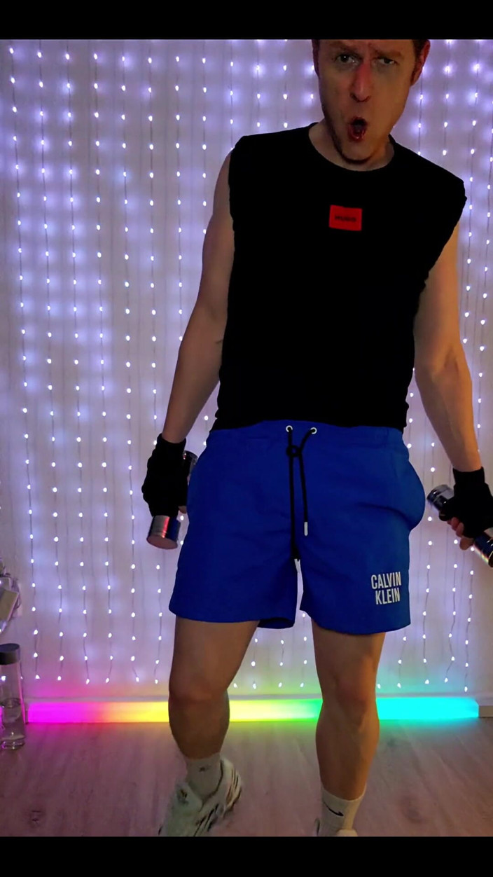 Roman Heart: bloo sik shorts men phitnes kasarat