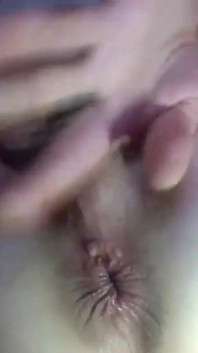 Assfingerfucking Myself and Sampling My Bootypucker; Close-up