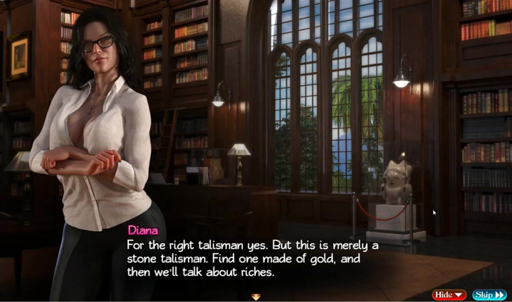 Cumming Gaming: Harta Karun Nadia, mari bermain tanpa komen [permainan hentai lucah] ep.2...