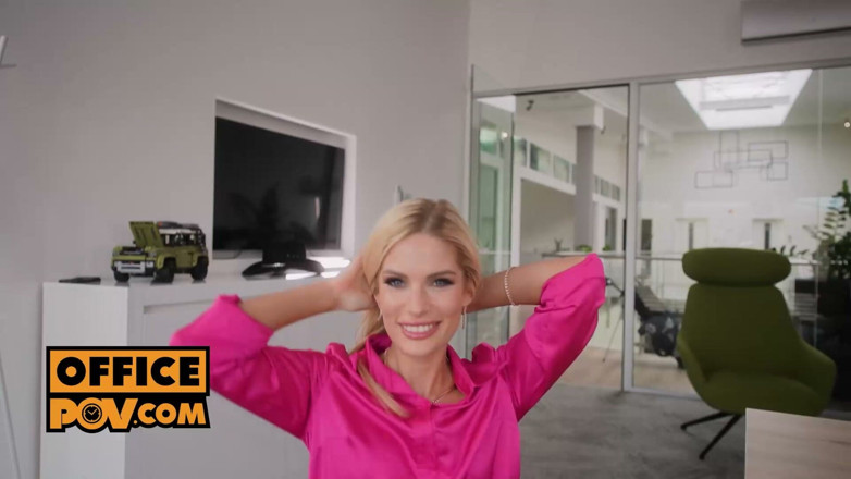 OfficePOV: Your Cunning Boss Candee Licious Buys Your Silence
