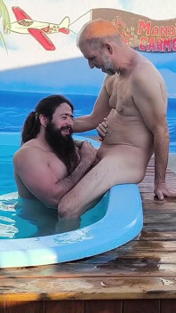 I Caught It in the Act My Stepfather Making Out with His Friend in the Pool