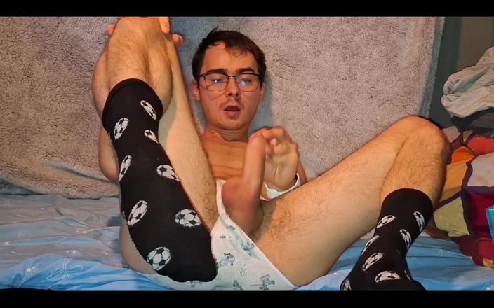 The college boy: Nerd Jerking off After Classes