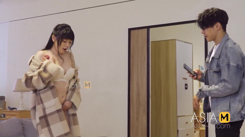 ModelMedia Asia: Mdwp-0027 Lewd Furniture Exhibition/naked Shooting Couple Passionate Field