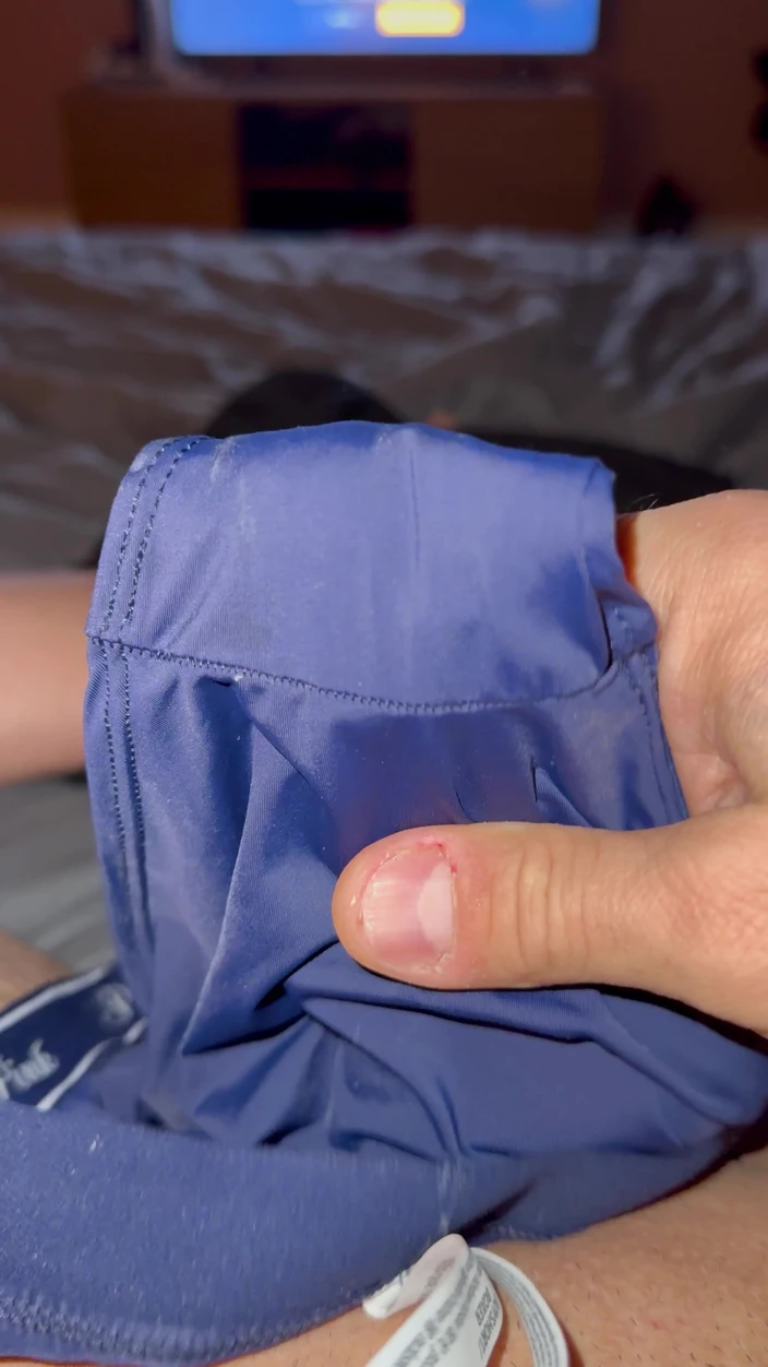 Bigbrook45: Jururawat Blue Satin Panty