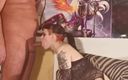 Beth and Joe&#039;s kinky store: Ogromna twarz dla tattoed ciężarnej nastolatka dziwka HD