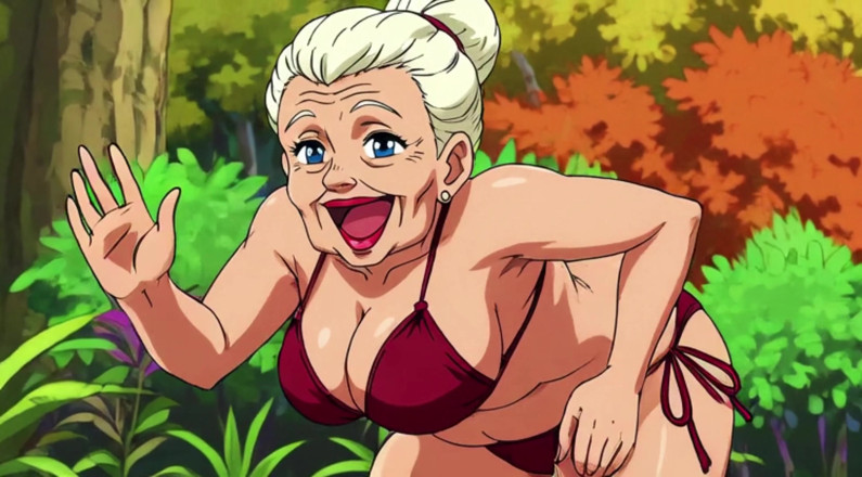 AI Porn: Ai Babes Outdoor Cleavage Tease