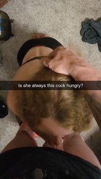 Fusk ras hora fru knullad på Snapchat