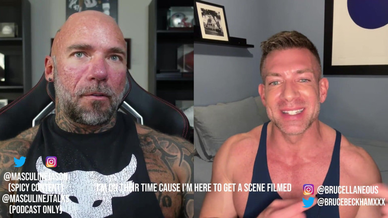 Raw and Uncensored with Masculine Jason: Wyznania gwiazdy porno - Bruce Beckham odcinek 140