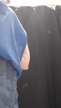 Sexy Teen Masturbates in the Fitting Room