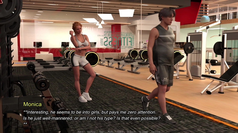 3D Cartoon Porn: Como perder a virgindade 4 - Monica tentando seduzir Leo, mas ele...