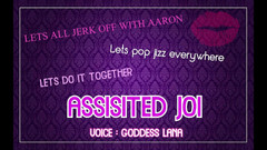 Campsissyboi: Solo audio - masturbación asistida. Vamos a masturbarme con Aaron y...