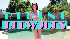 Herb Collins - Bikini Blowjobs: Kouření v bikinách - Leah Winters & Herb Collins
