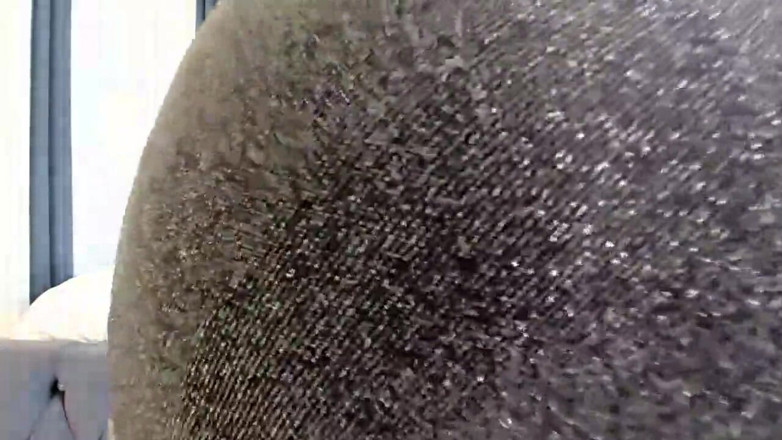 Perfect black ass: Jack se udělal do mého dokonalého černého zadku mastubujícího v šatech bez...