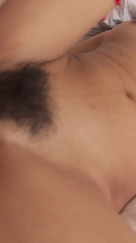 Asian boi with long hair and red stockings makes a guy happy by getting his dick inserted