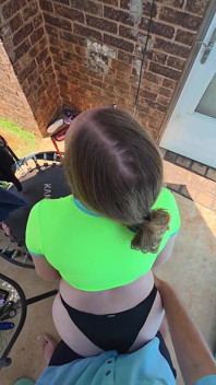 Sexy MILF Fucking in Swimsuit