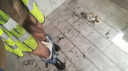 Stink HairyMale: Worker mess of mud