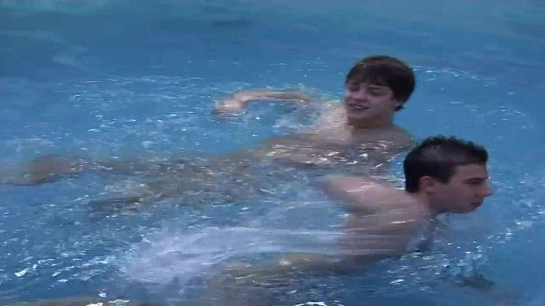 Boys boyz: Twink Pool Party Ends in Cum Explosion - Bukkake, Deep Throats &amp;...