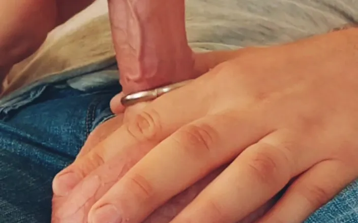Amreis: Powerful Orgasm After Hardcore Jerking off. Sperm on the Dick