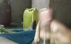 Индийская соло, короткая мастурбация
