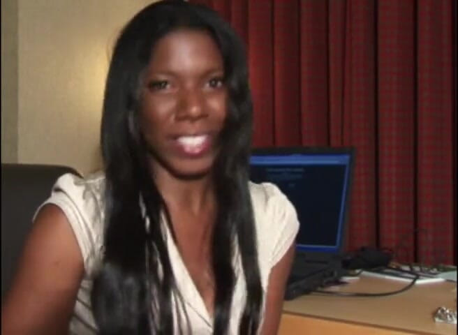 Black Magic Babes: Brown girl sucking dick