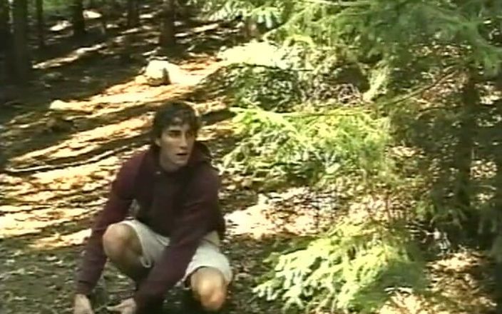 Gay 90's Vintage Porn: Những chàng trai nóng bỏng xung đột cơ thể # 1