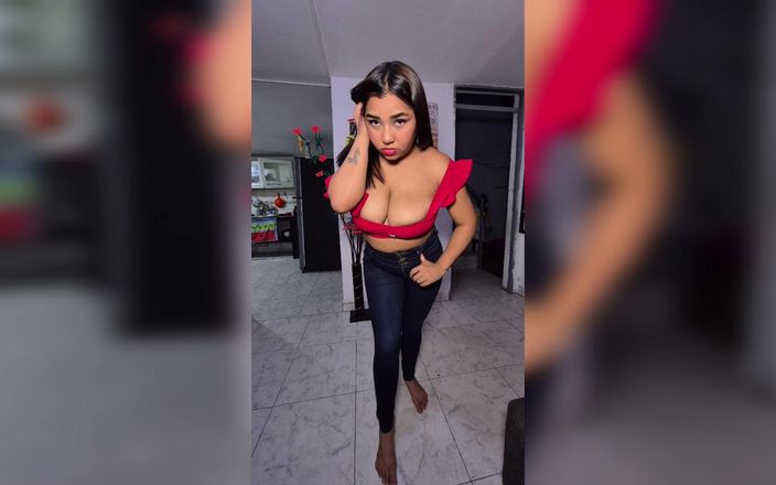 Keli gomez: Latina colega universitária fodendo com o professor