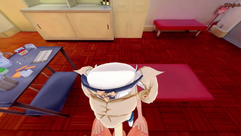 Hentai Smash: Barbara îți suge pula de la pov, are parte de o...