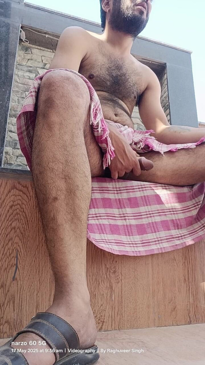 Rajasthani-old-lover: インドのホットマン射精ショット